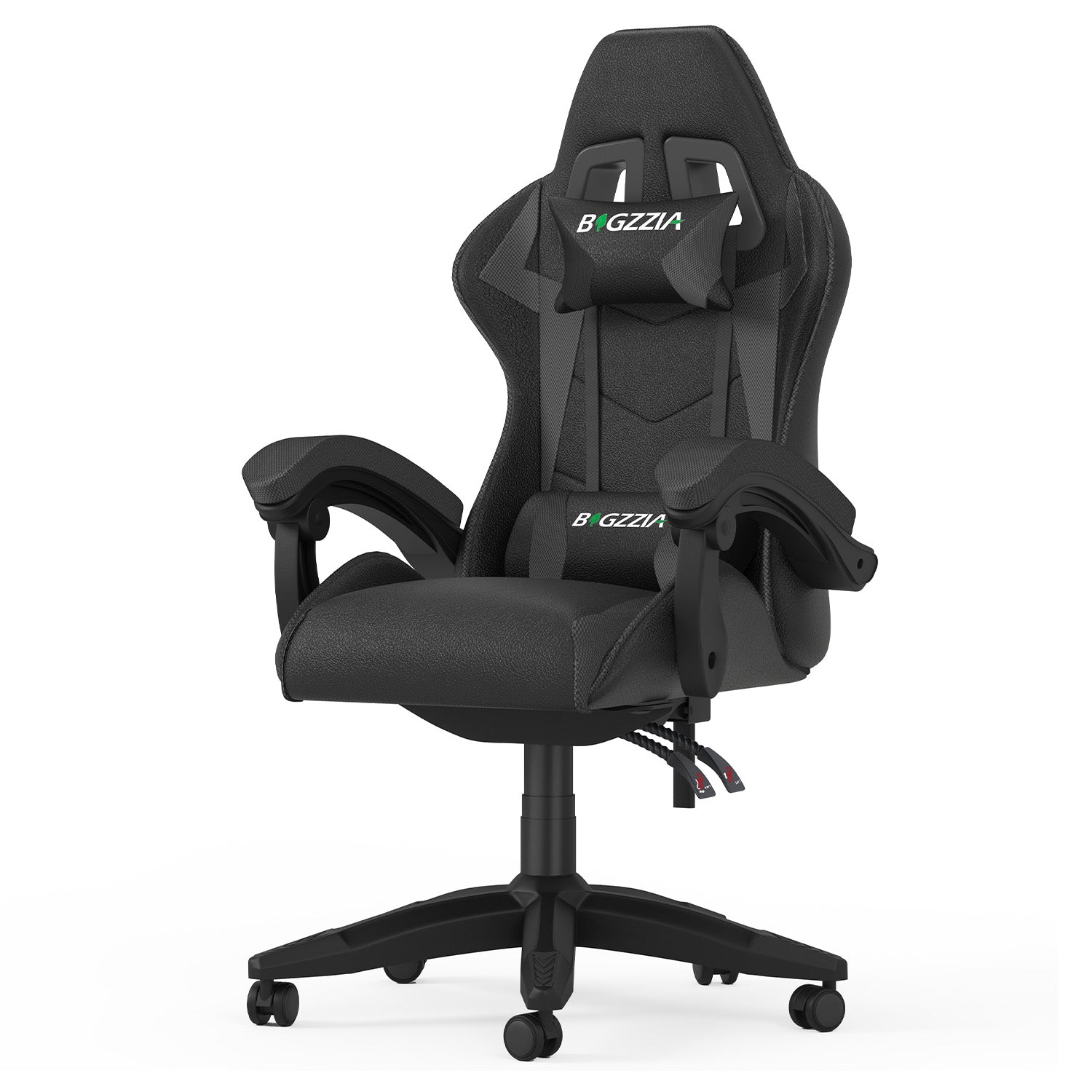 Chaise Gaming, Fauteuil Gamer, Siège de Bureau Réglable, Ergonomique, Appui-tête, Support Lombaire