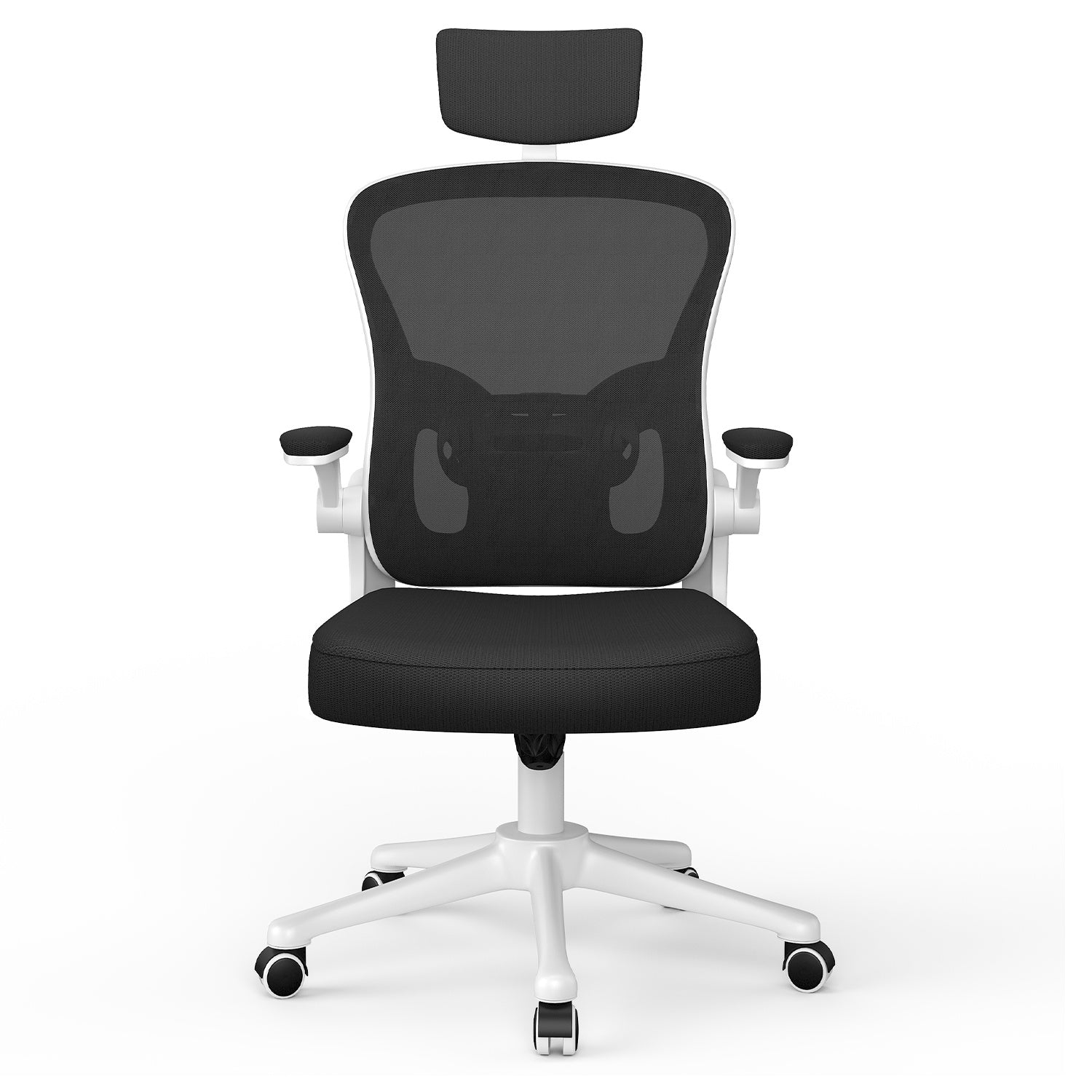 Chaise de Bureau, Siege de Bureau Ergonomique avec Support Lombaire et accoudoir réglable, Fauteuil de Bureau d'une capacité maximale de 150 kg
