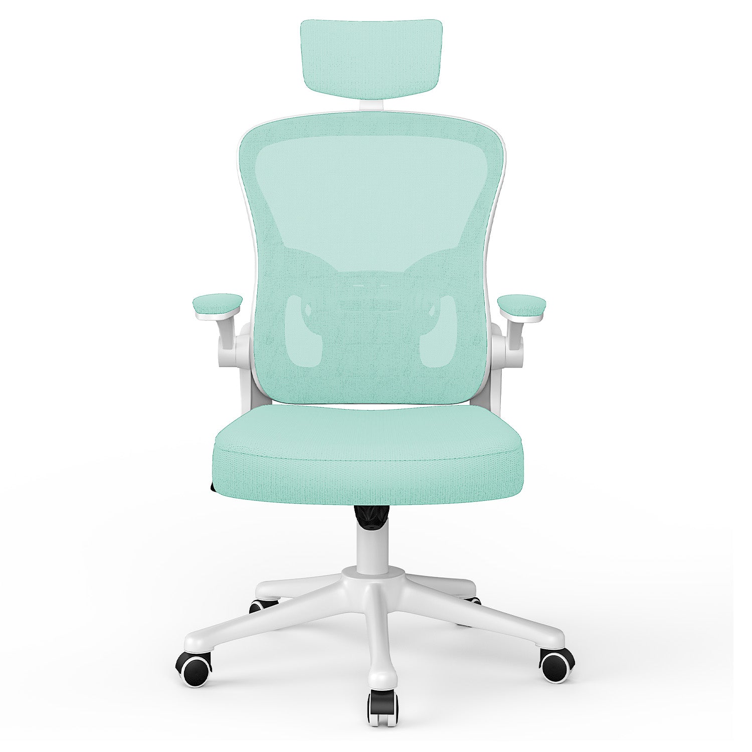 Chaise de Bureau, Siege de Bureau Ergonomique avec Support Lombaire et accoudoir réglable, Fauteuil de Bureau d'une capacité maximale de 150 kg