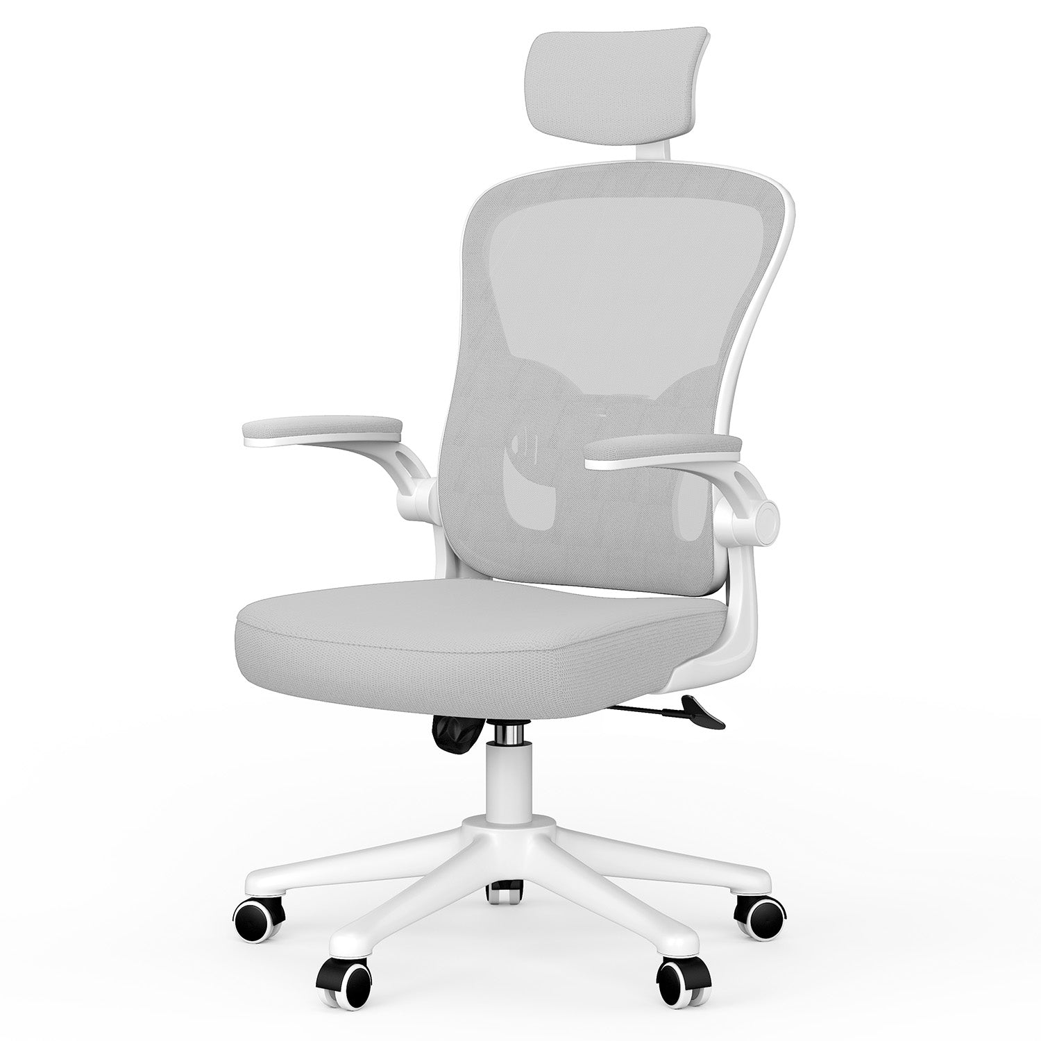 Chaise de Bureau, Siege de Bureau Ergonomique avec Support Lombaire et accoudoir réglable, Fauteuil de Bureau d'une capacité maximale de 150 kg