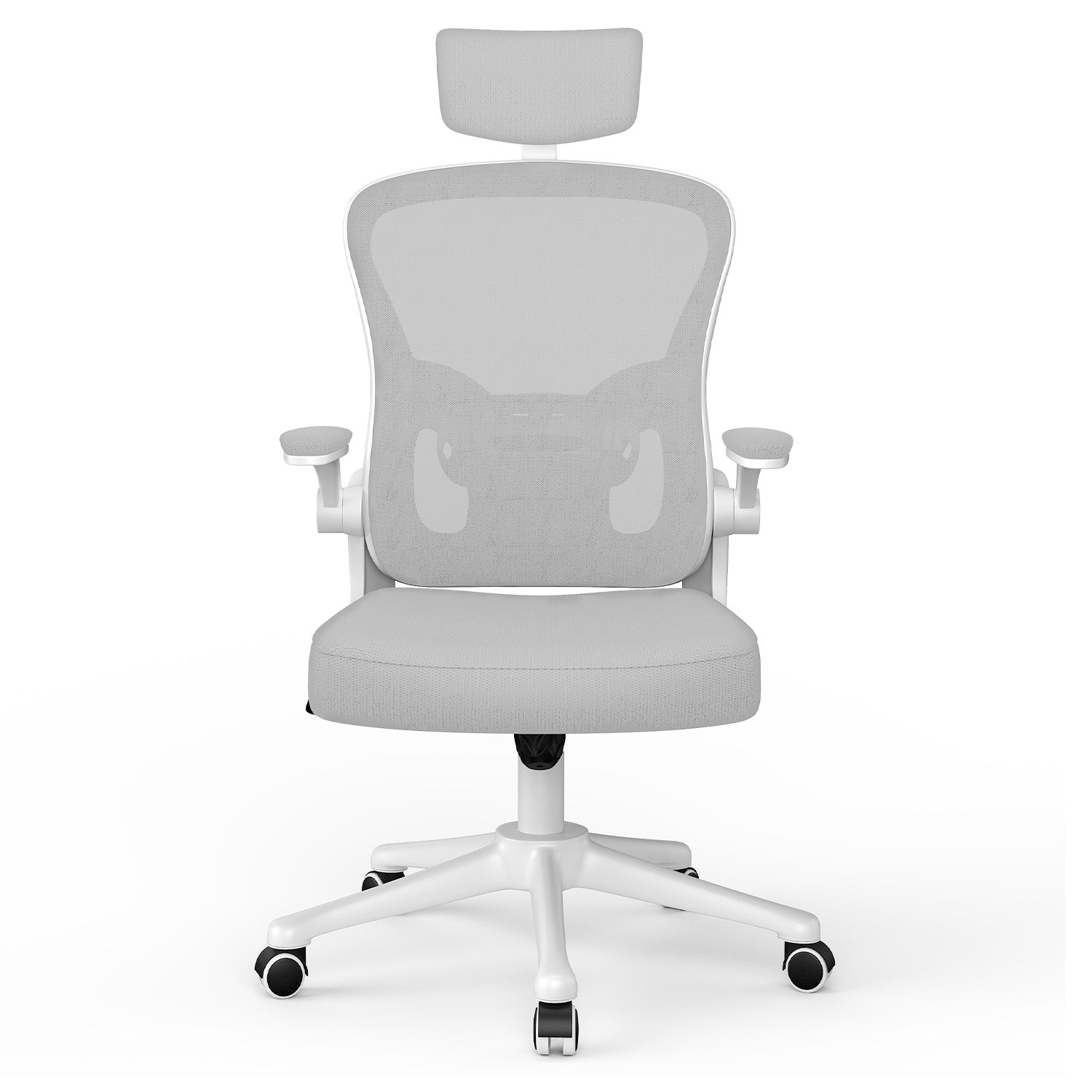 Chaise de Bureau, Siege de Bureau Ergonomique avec Support Lombaire et accoudoir réglable, Fauteuil de Bureau d'une capacité maximale de 150 kg