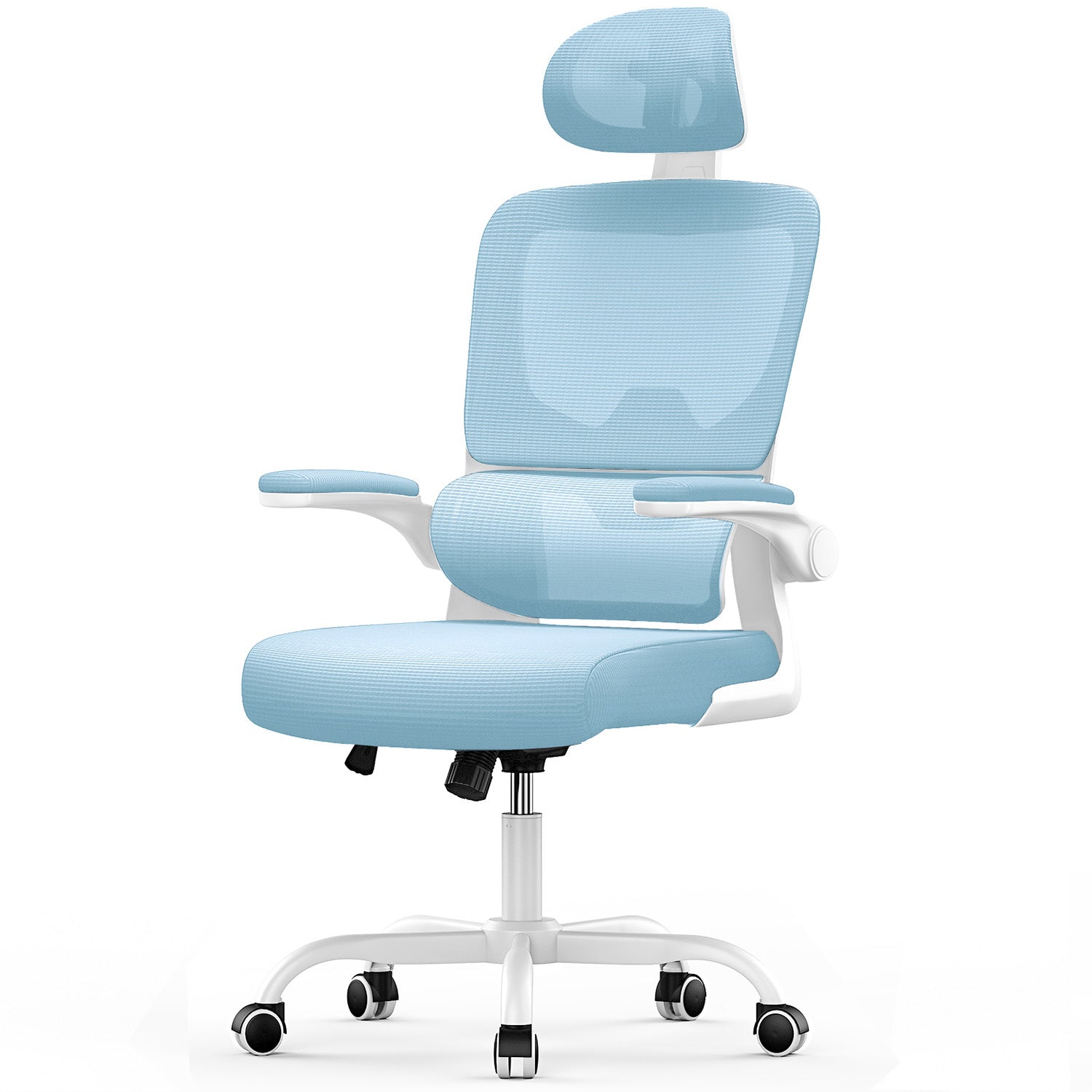 Chaise de Bureau, Siege de Bureau Ergonomique avec Support Lombaire et accoudoir réglable, Fauteuil de Bureau d'une capacité maximale de 150 kg