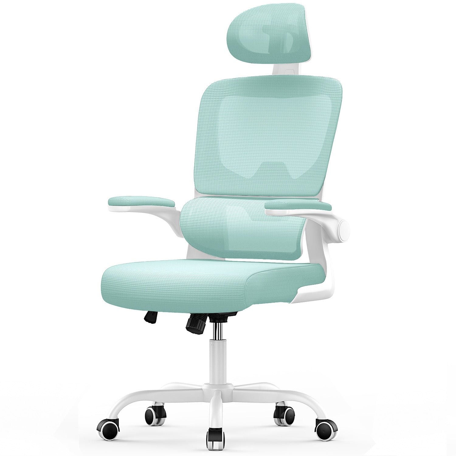 Chaise de Bureau, Siege de Bureau Ergonomique avec Support Lombaire et accoudoir réglable, Fauteuil de Bureau d'une capacité maximale de 150 kg
